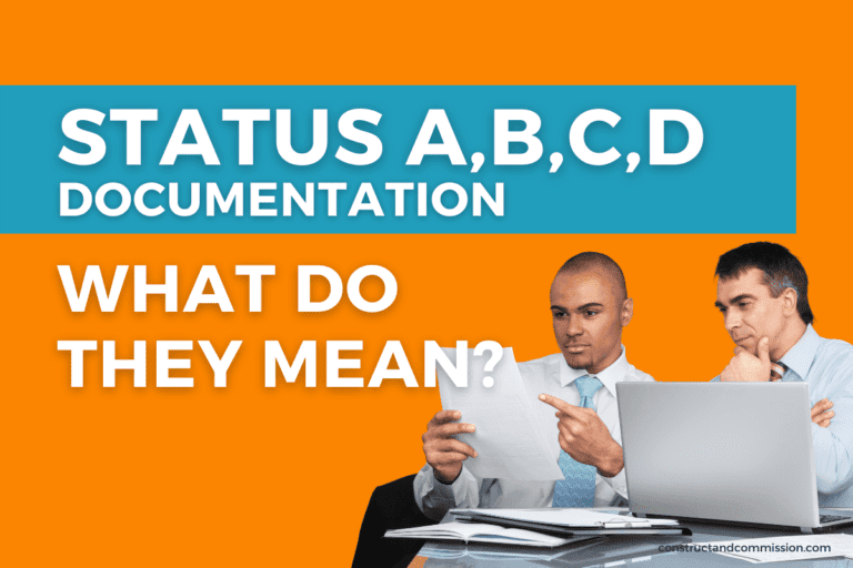 Document Status A, B, C, D