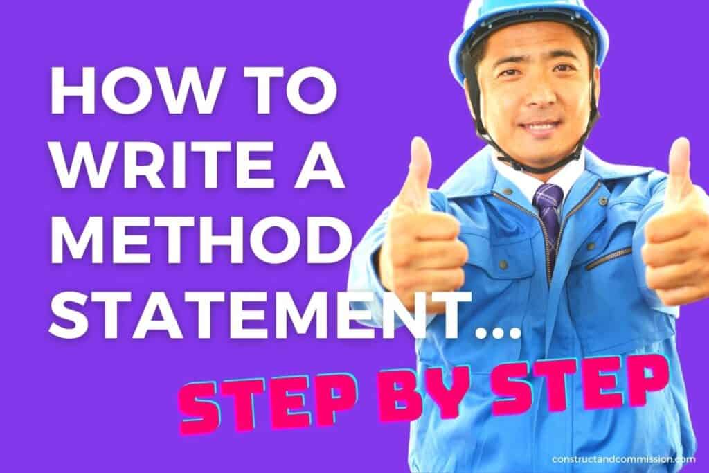 How-To-Write-A-Method-Statement