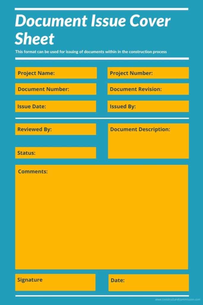 Template-Document-Issue-Cover-Sheet