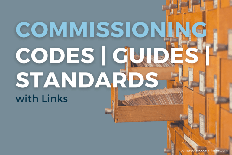 B-Commissioning-Codes-Guides-Standards