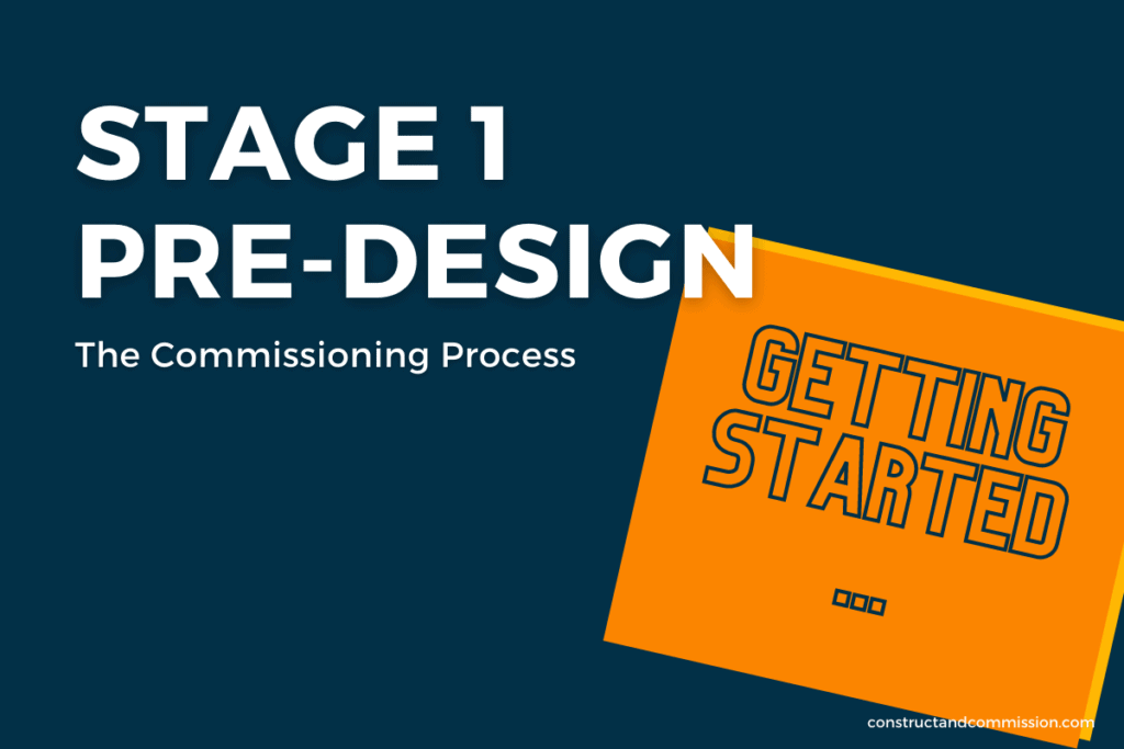 Pre-Design Commissioning Process