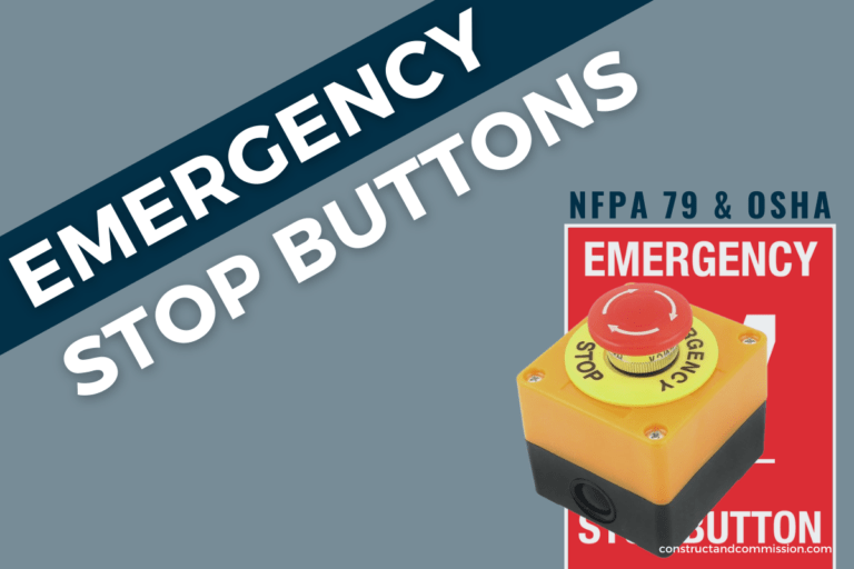 NFPA Emergency Stop Buttons