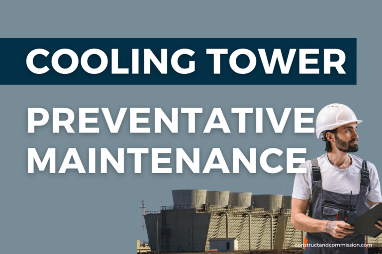 Cooling Tower Maintenance Checklist