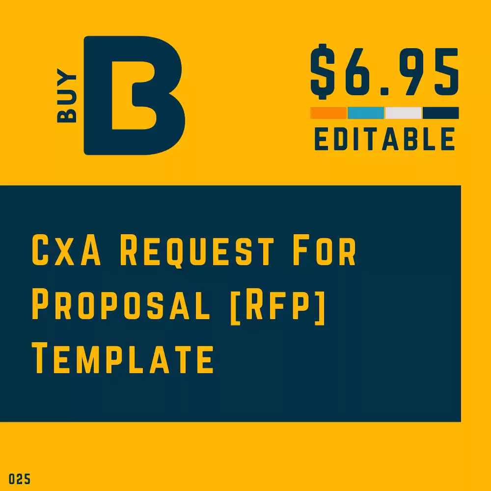 Request For Proposal [RFP] Template [MS Word]