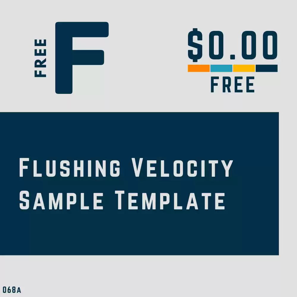 Flushing & Chemical Cleaning Velocity Table [PDF]