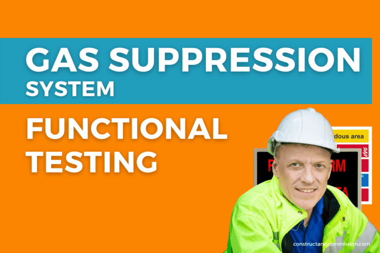 Gas Suppression Functional Testing Method