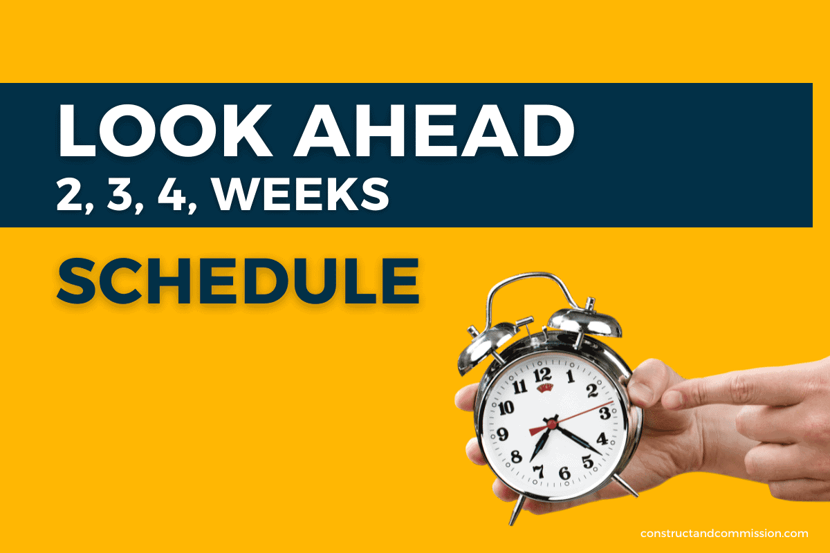 2 Week Schedule Template Luxury 3 Week Look Ahead Schedule 3 12 – 4 3 –  Water Street