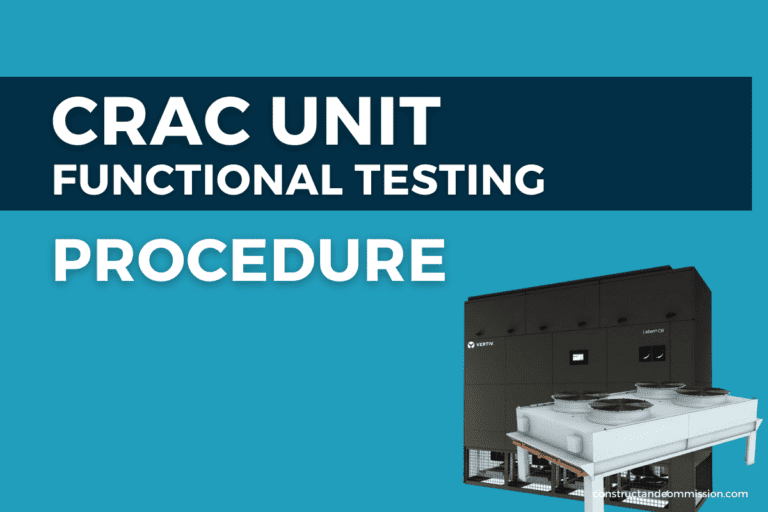 CRAC Unit Functional Testing Front