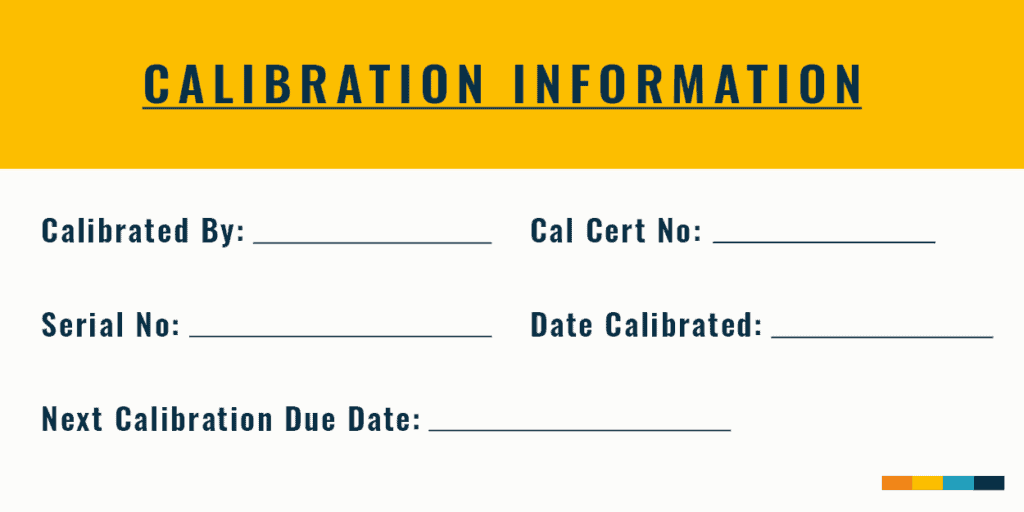 Calibration