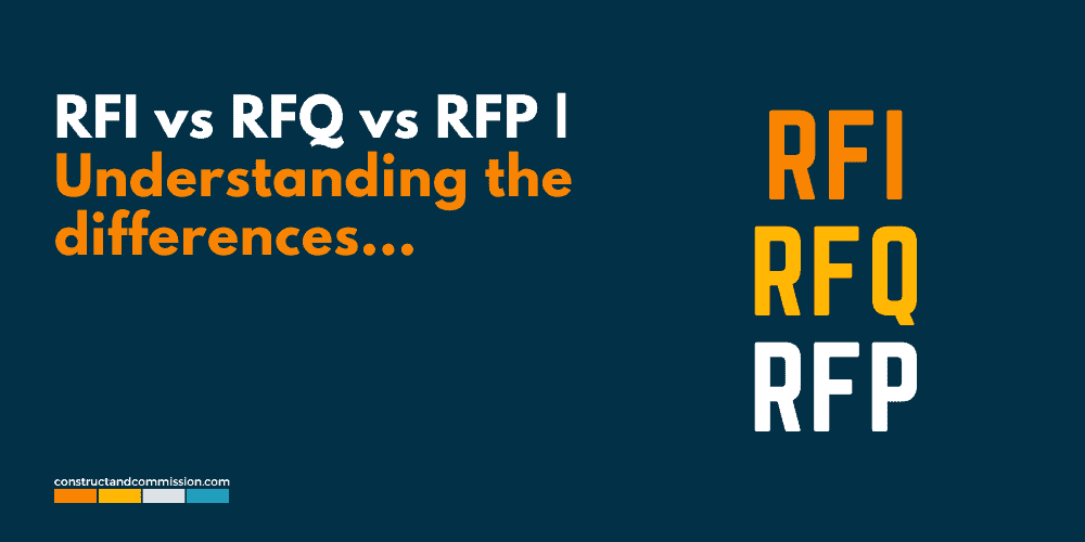 RFI vs RFQ vs RFP | Understanding the Differences